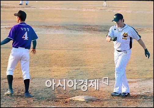 [포토]추신수 '3루타!'