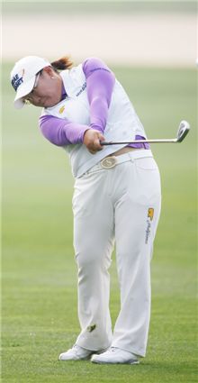 신지애 "美골프기자협회 선정 최우수여자선수~"