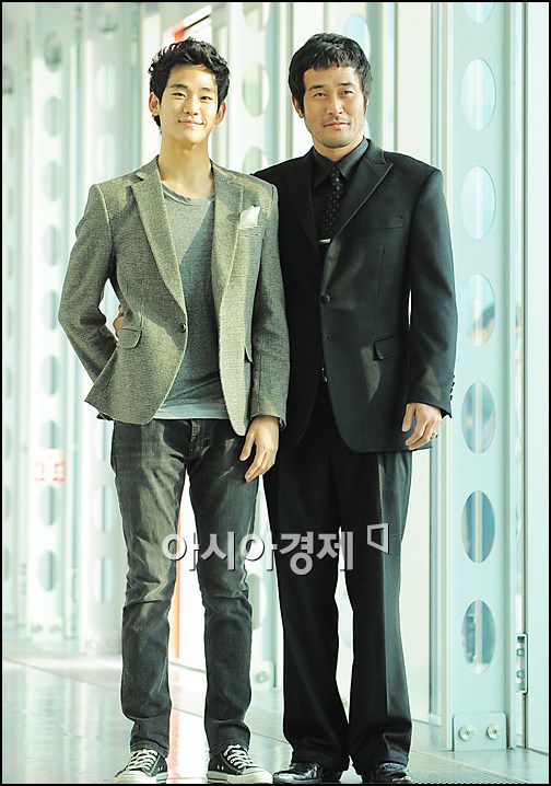[포토]최민수 '극중 아들 김수현과'