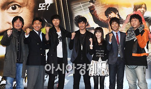 [포토]'주유소 습격사건2' 주역들 "파이팅!"