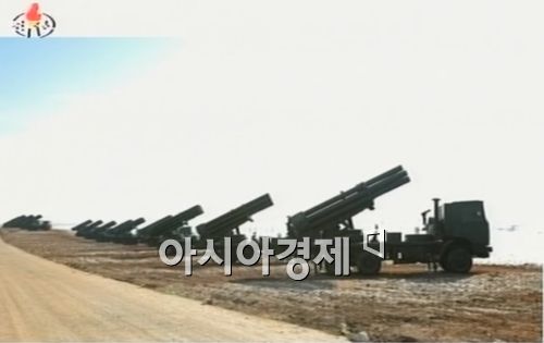 북한 인민군 육해공 합동훈련에 동원된 240mm 방사포는 최대사거리가 60km로 유사시 휴전선 일대에서 서울 등 수도권을 타격할 수 있다. 