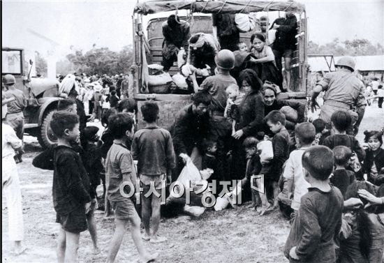 최초로 공개된 베트남 파병사진