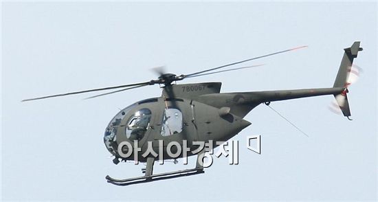 조종사 눈에만 의존하는 500MD헬기