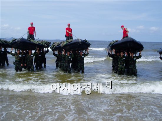 해병대 1111기가 받은 특색훈련은