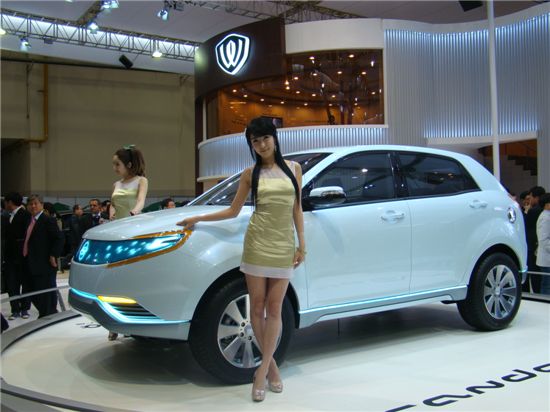 [포토]쌍용차 코란도C 전기 콘셉트카