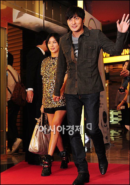 [포토]장동건-고소영 '함께 영화 보러왔어요'