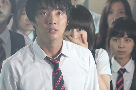 [포토]'고사2' 윤시윤·지연, 표정연기 살아 있어!