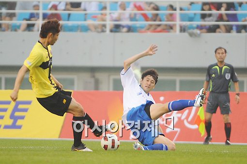 [포토]이정수 '아이쿠!'