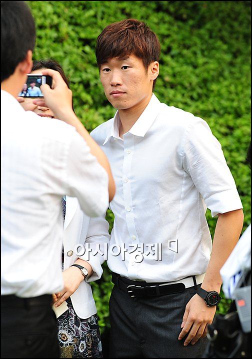 [포토]박지성 '역시 인기최고!'