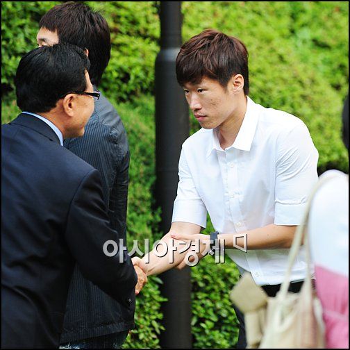 [포토]박지성 '역시 인기최고!'