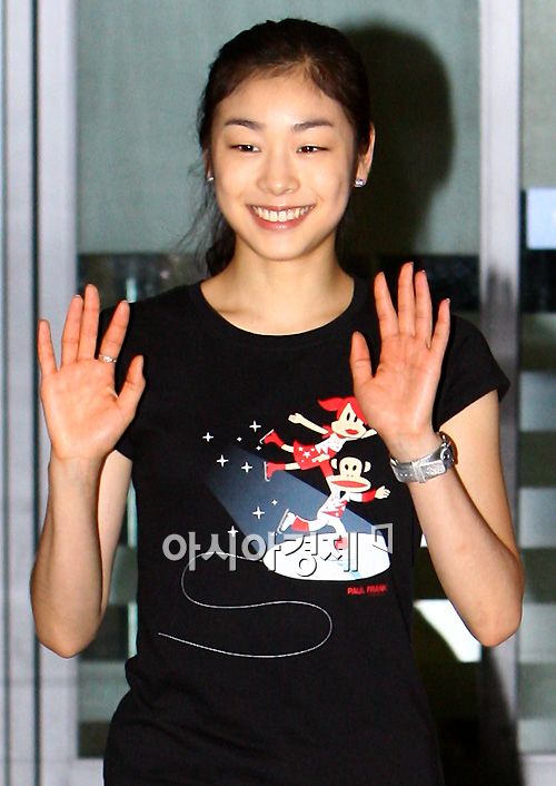 [포토]'피겨여왕' 김연아의 미소