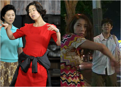 '절친' 김지영-오윤아, '떡실신'연기 누가누가 잘하나?