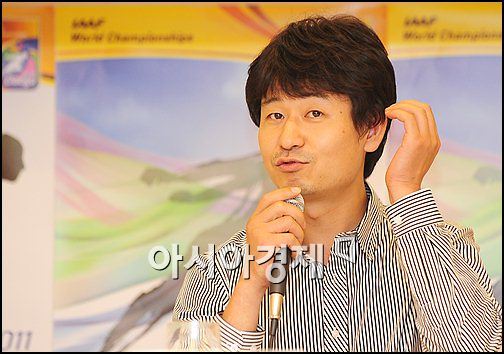 [포토]박혁권 '육상소녀 출연해요'