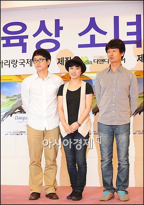 [포토]박희본-박혁권 '안어울리는 듯, 어울리는 육상커플'