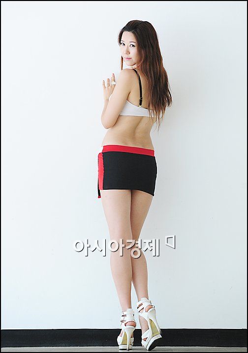 [포토]레이싱걸 하시영, 숨막히는 뒤태