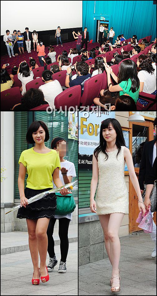 고사2 무대인사, 황정음·박은빈의 미니 레드카펫 화제