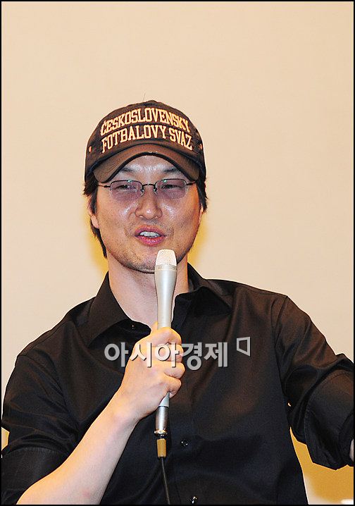 [포토]한석규 '14년만의 접속, 많이 늙었죠?'