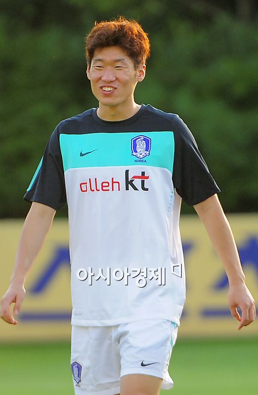 [포토]훈련 마친 '캡틴'박지성