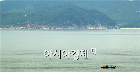 북한의 해안포 진지