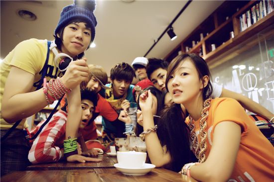 [포토]남녀공학 "여름엔 시원한 것이 최고!"