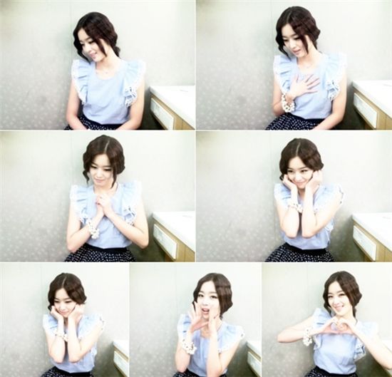 시크릿 선화, 순수+청초 사진 공개..'백지선화 맞아?'