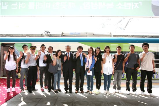 [포토] ‘친환경 열차강의실’ 운행 등 산학협약 