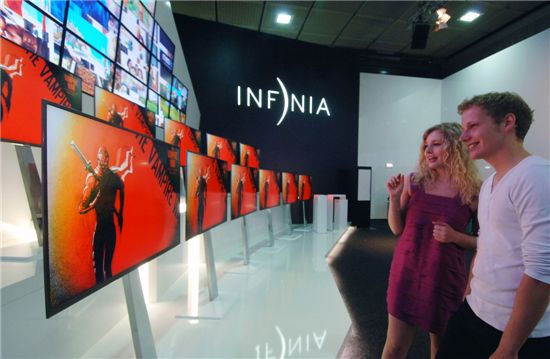 [포토](IFA2010)LG전자 나노 풀LED TV의 '위풍당당'