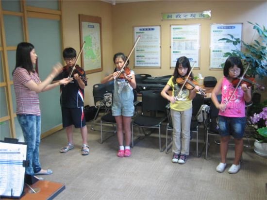 강동구 상일동주민센터 바이올린교실