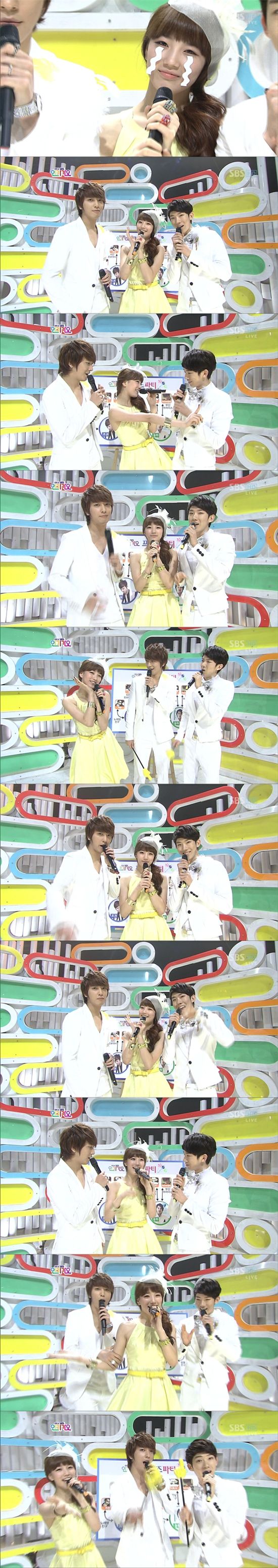 '인기가요' 수지, 깜찍+발랄 능숙진행 일일MC '합격점'