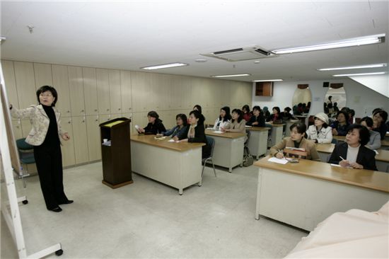 성북여성교실 수강 모습