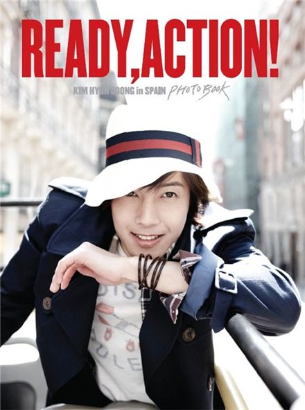 Korean actor and singer Kim Hyun-joong on the cover of "READY, ACTION!" [SBS Contents Hub]