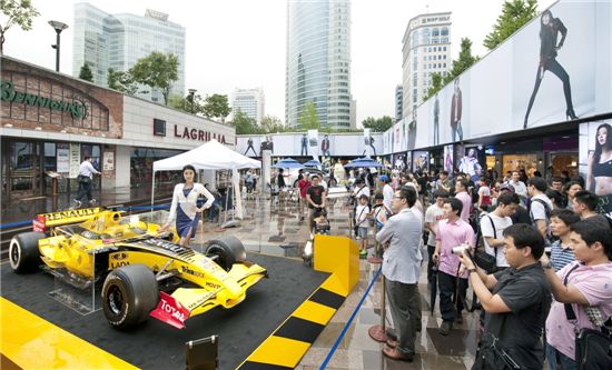 르노삼성, 전국 순회 F1 로드쇼 개최