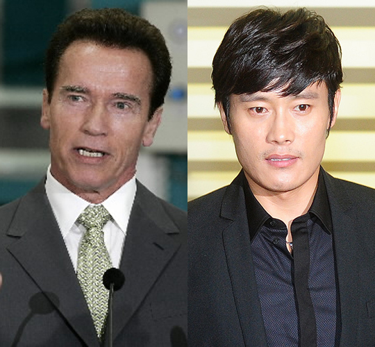 이병헌, 아놀드 슈워제네거 주지사 만난다