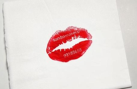 [펀클럽]'아~립스틱!' 머리에 '쏙쏙' 개성 명함시대