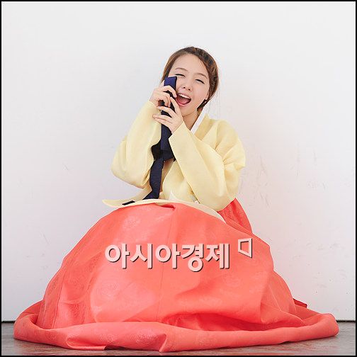 [한복포토]걸스데이 민아 '한가위 소원, 남은 올해 1위!'