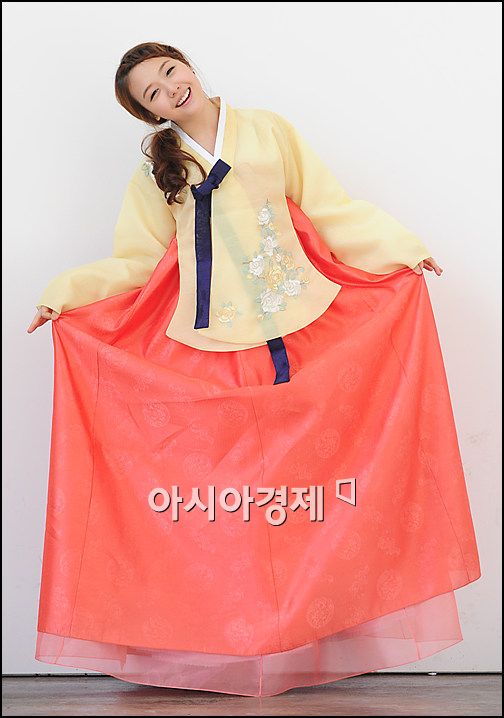 [한복포토]걸스데이 민아 '사랑스럽죠?'