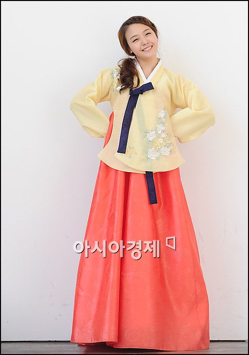 [한복포토]걸스데이 민아 '사랑스럽죠?'