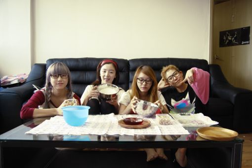 걸그룹 시크릿 효성, 선화, 지은, 징거(왼쪽부터, 사진=TS엔터테인먼트 제공)