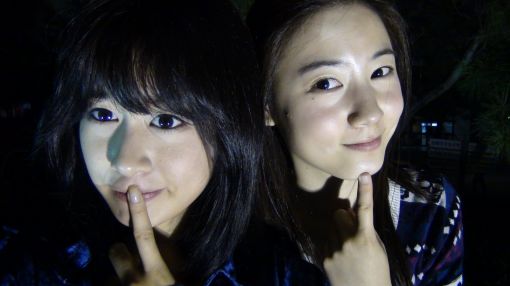 [포토]지연-한빛효영 '촬영중엔 쉿!'