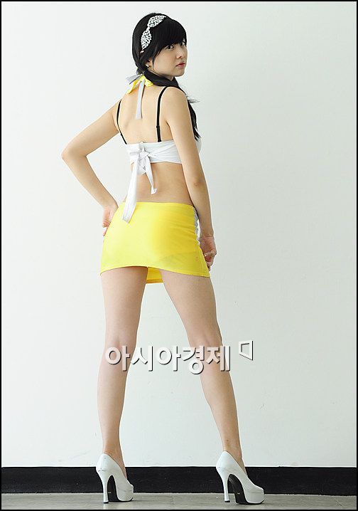 [포토]레이싱걸 정세온, 숨막히는 뒤태