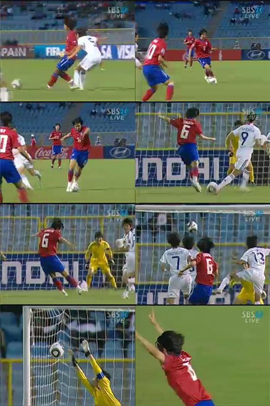 [U-17 女월드컵]이정은 선제골..한국 1-0 일본(전반 6분)