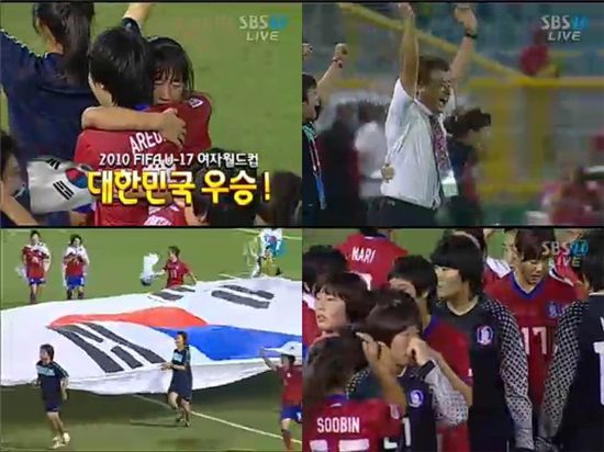 KBS 여자 축구 대표팀 특집방송..11.0%로 시청률 '무난'