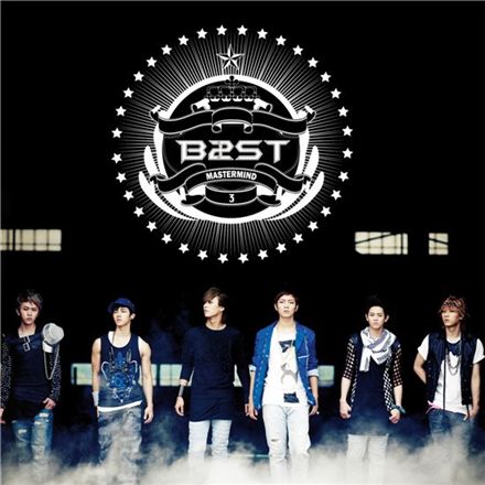 Album cover for BEAST's third mini-album "Mastermind" [Cube Entertainment]