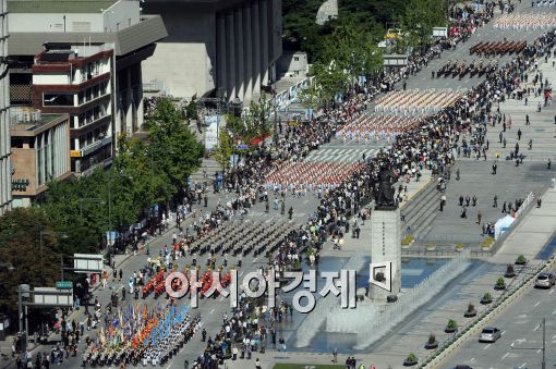 [포토]국군의날 광화문 퍼레이드