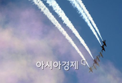 [포토]서울 상공 곡예비행