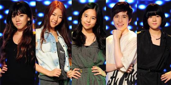 사진=(왼쪽부터)이보람, 김그림, 김소정, 앤드류넬슨, 박보람

