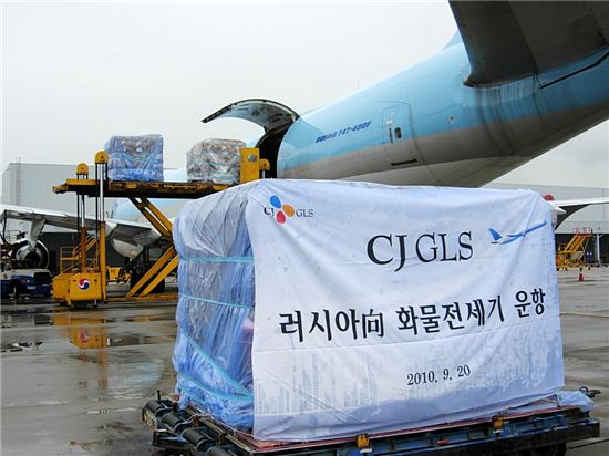 CJ GLS, 항공화물사업 본격 강화