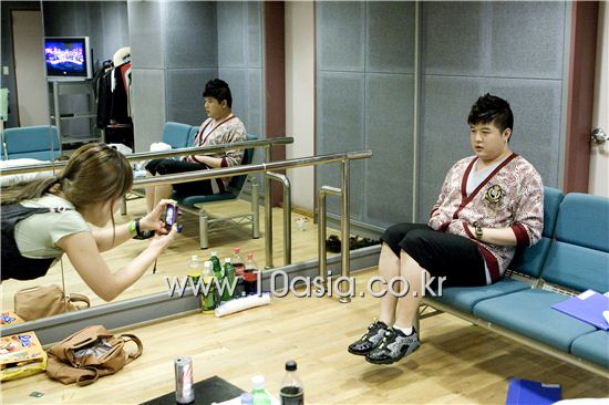 Super Junior members Shindong [Lee Jin-hyuk/10Asia]