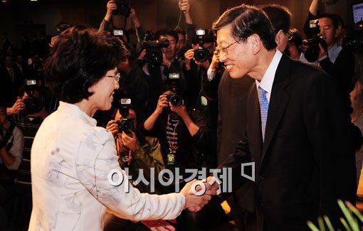 [포토] '취임을 축하드립니다'