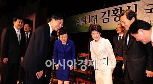 [포토] '같이 잘 해봅시다~'